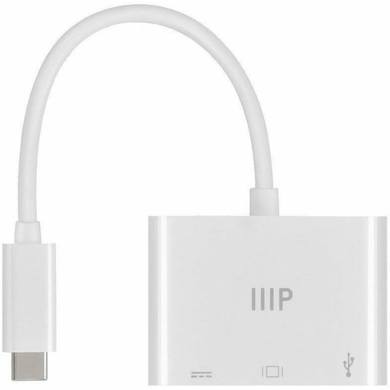 3-IN-1 ADAPTER WITH HDMI, USB 3.0 TYPE-A, AND USB-C OUTPUTS - Thumbnail 4