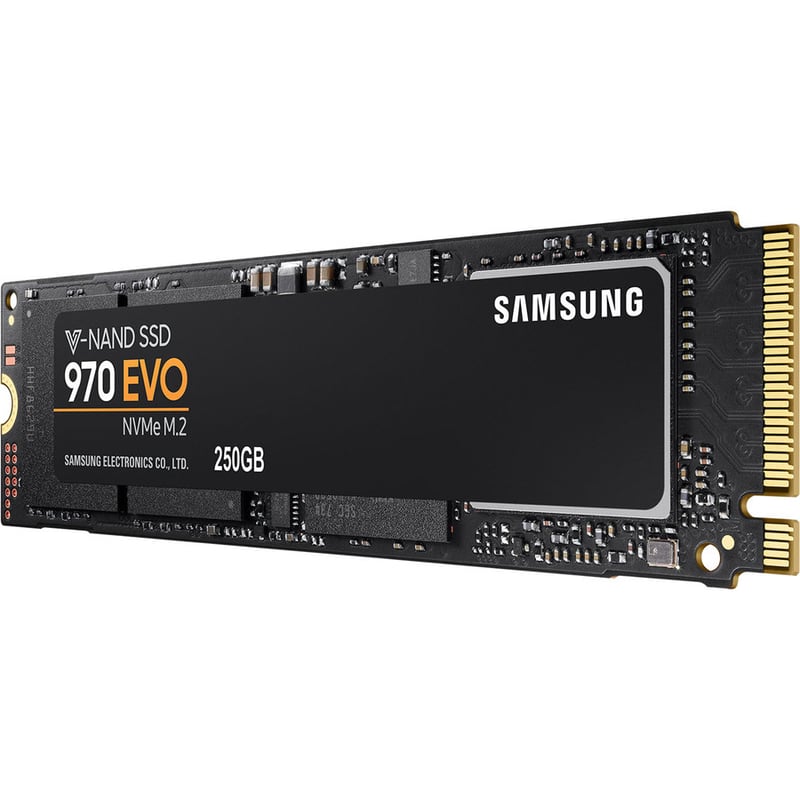 Samsung 970 EVO MZ-V7E250BW 250 GB Solid State Drive - M.2 2280 Internal - PCI Express (PCI Express 3.0 x4) - Thumbnail 4