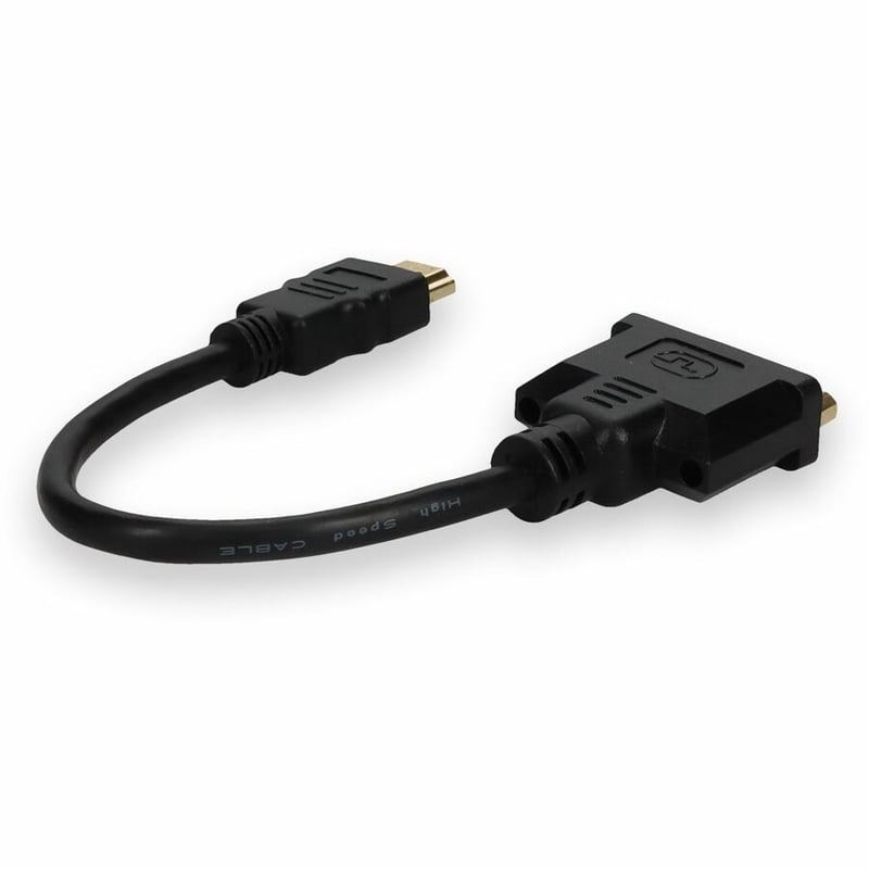 HDMI 1.3 Male to DVI-D Dual Link (24+1 pin) Female Black Adapter For Resolution Up to 2560x1600 (WQXGA) - Thumbnail 5