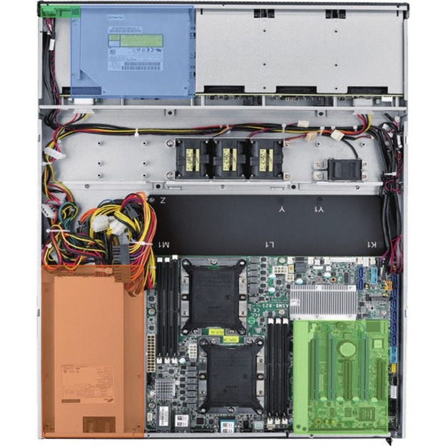 Advantech 1U Storage Chassis for EATX/ATX Server Board with 8 Hot-swap Drive Bays - Thumbnail 2