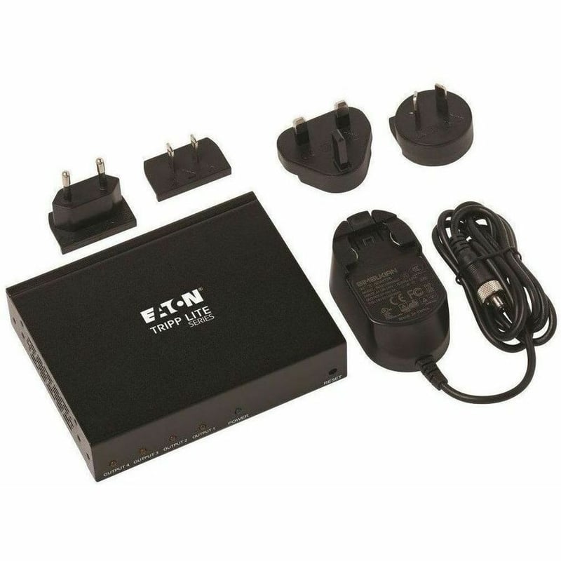 Tripp Lite by Eaton 4-Port HDMI Splitter - 4K @ 60 Hz 4:4:4 Multi-Resolution Support HDR HDCP 2.2 TAA - Thumbnail 2