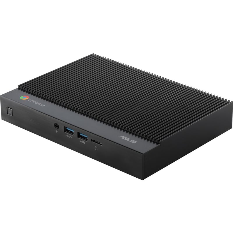 Asus Chromebox 4 CHROMEBOX4-FC017U Chromebox - Intel Celeron 5205U 1.90 GHz - 4 GB RAM DDR4 SDRAM - 32 GB Flash Memory Capacity - Mini PC - Gun Metal - Thumbnail 2