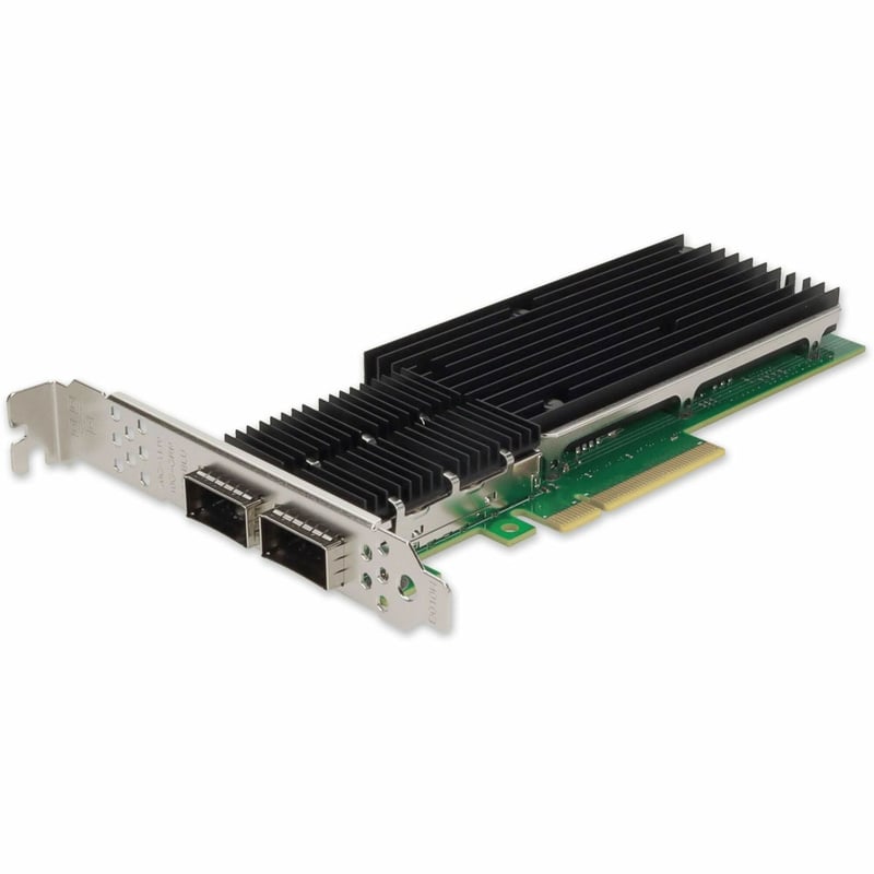ADDON MELLANOX MCX354A-FCCT COMPARABLE 40GBS DUAL OPEN QSFP+ PORT PCIE X8 NETWOR - Thumbnail 1