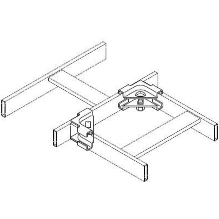 Tripp Lite by Eaton Junction-Splice Kit for 90-Degree Ladder Runway Connections - Hardware Included - Thumbnail 5