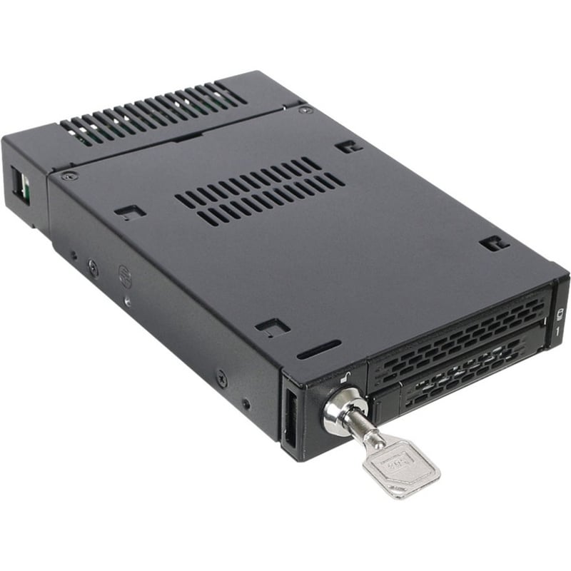 Icy Dock MB833M2K-B Drive Enclosure for 3.5" M.2, PCI Express NVMe - Mini-SAS HD Host Interface Internal - Black - Thumbnail 5