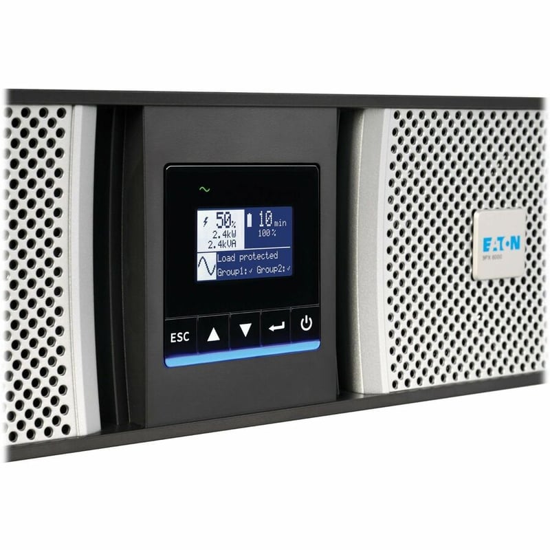 5000VA 5000W 208V ONLINE UPS 3U L6-30P HARDWIRED 2 L6-20R 2 L6-30R