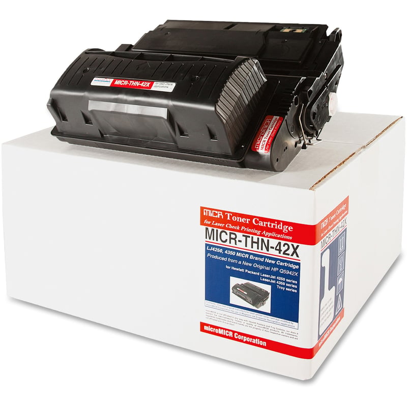microMICR MICR Toner Cartridge - Alternative for HP 42X - Thumbnail 1