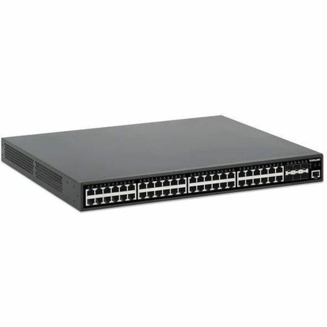 54-PORT L2+ FULLY MANAGED POE+ SWITCH WITH 48 GIGABIT ETHERNET PORTS AND 6 SFP+ - Thumbnail 1