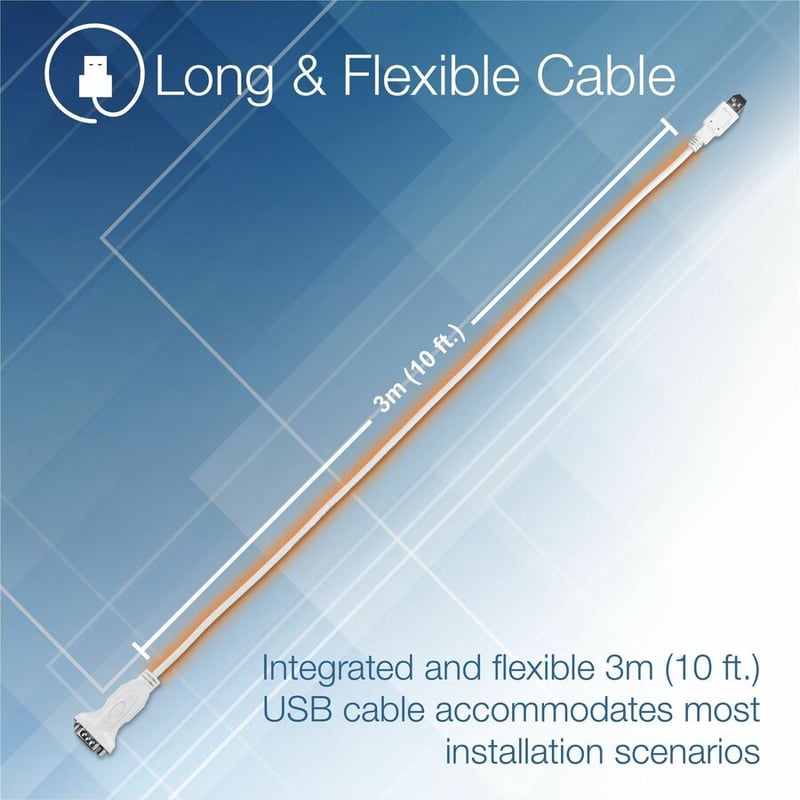 TRENDnet 10 Ft. USB to Serial Converter - Thumbnail 4