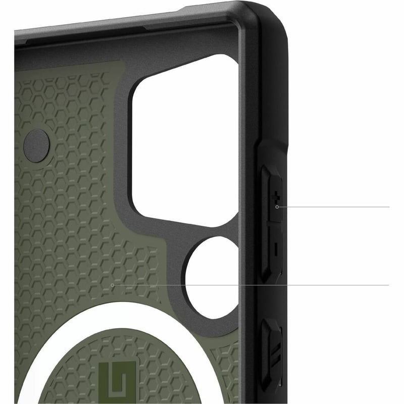 Urban Armor Gear Pathfinder Series Galaxy S24 Ultra Case - Olive Drab - Thumbnail 3