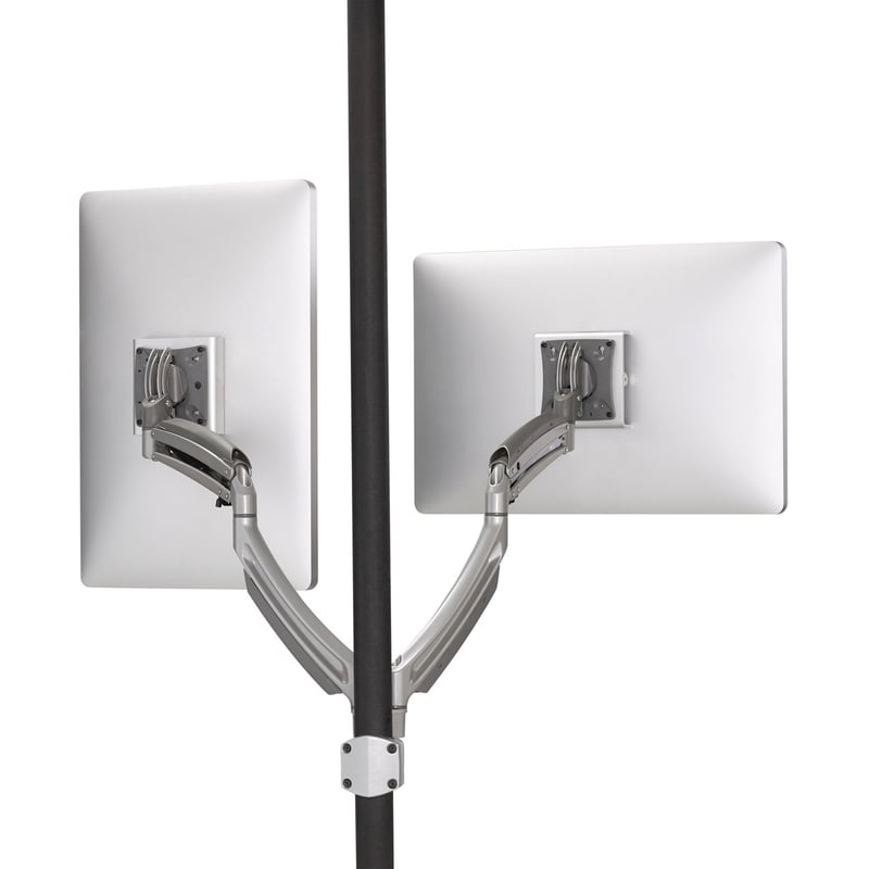 Chief KONTOUR K1P220S Pole Mount for Flat Panel Display - Silver - Thumbnail 1