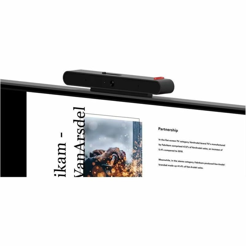 Lenovo ThinkCentre Tiny-In-One 22 Gen 5 22" Class Webcam Full HD LED Monitor - 16:9 - Black - Thumbnail 3