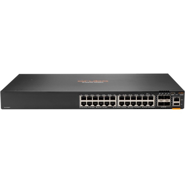 HPE 6300F 24-port 1GbE and 4-port SFP56 Switch - Thumbnail 1