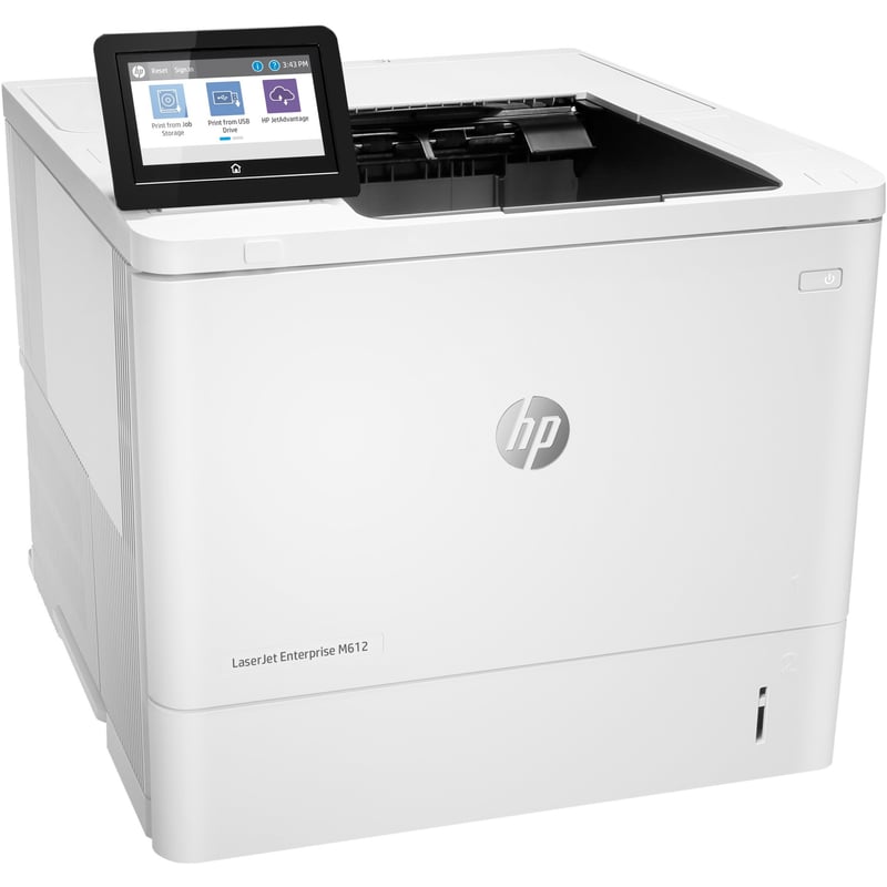 HP LaserJet Enterprise M612 M612dn Desktop Laser Printer - Monochrome - Thumbnail 1