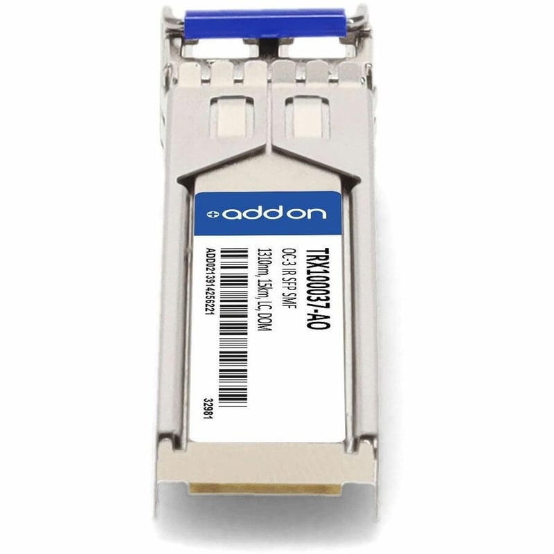 AddOn Infinera&reg; TRX100037 Compatible TAA OC-3-IR SFP Transceiver (SMF, 1310nm, 15km, LC, DOM) - Thumbnail 4