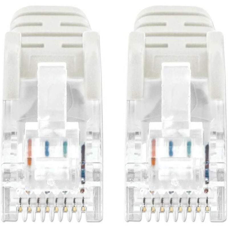 CAT6A U/UTP SLIM NETWORK PATCH CABLE, 10 FT., WHITE - Thumbnail 2