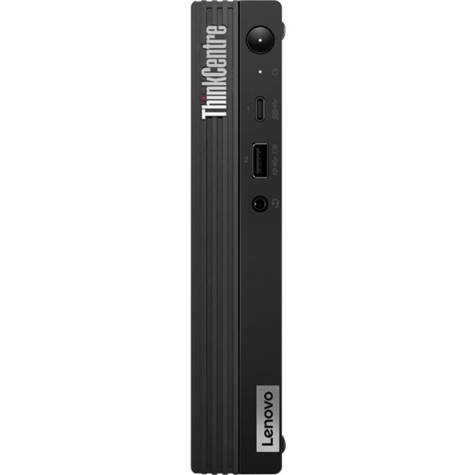 Lenovo ThinkCentre M80q Gen 3 11U1001CUS Desktop Computer - Intel Core i7 12th Gen i7-12700T - vPro Technology - 16 GB - 512 GB SSD - Tiny - Raven Black - Thumbnail 5
