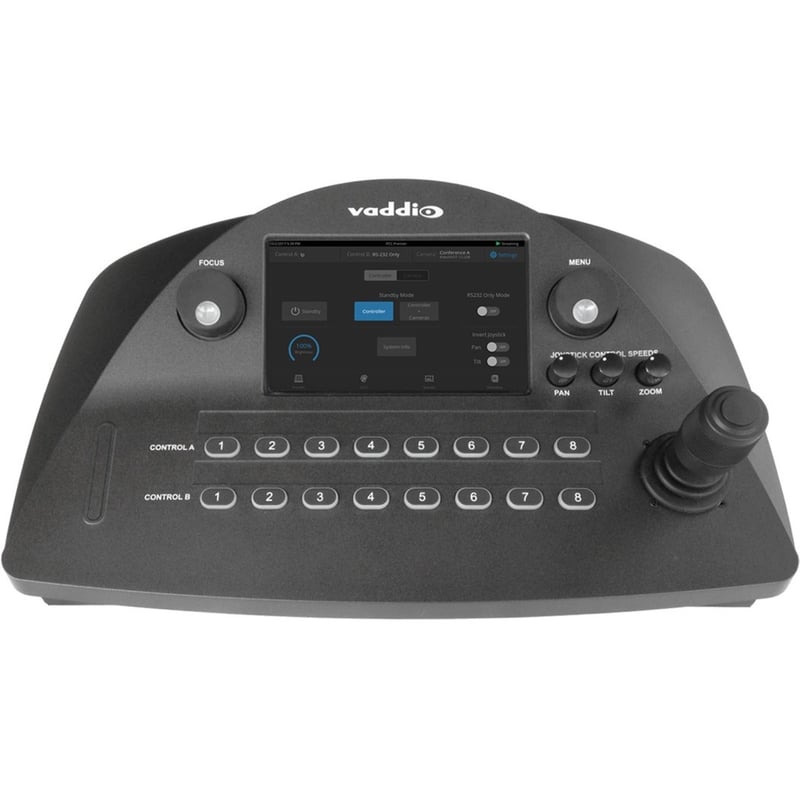 Vaddio PCC Premier Precision Camera Controller - For Conference Camera - Black - Thumbnail 1