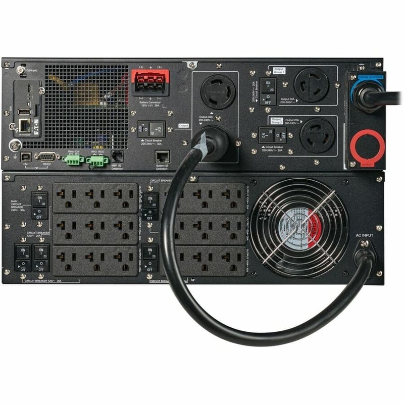 9PX 5KVA/KW 208/120V ONLINE UPS L6-30P OR HW 18X 5-20R 2X L6-20R 6U - Thumbnail 3