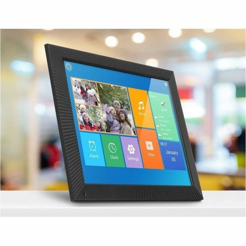 17 WIFI DIGITAL PHOTO FRAME 32GB TOUCHSCREEN MOTION SENSOR - Thumbnail 3