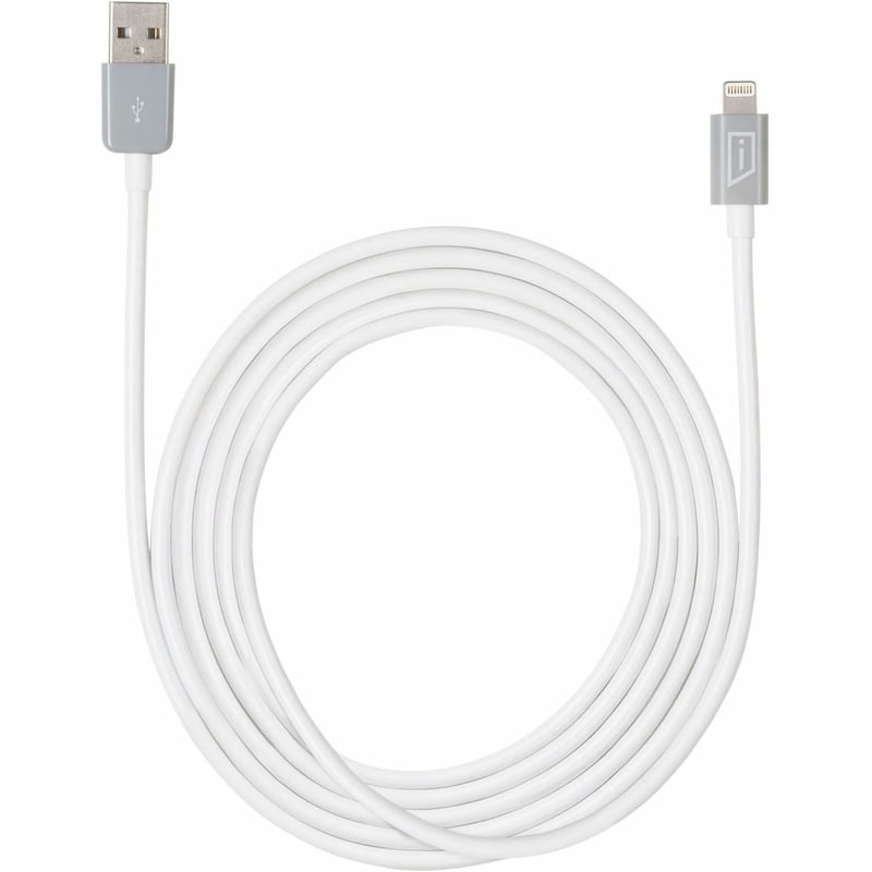 iStore Lightning Charge 10ft (3m) Cable (White) - Thumbnail 1
