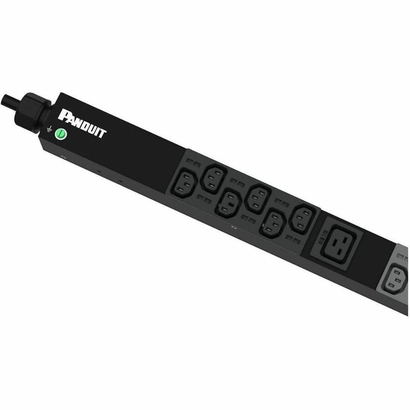 BASIC PDU 16AMP (36)C13(6)C19 42RU X 1200MM BLACK - Thumbnail 2