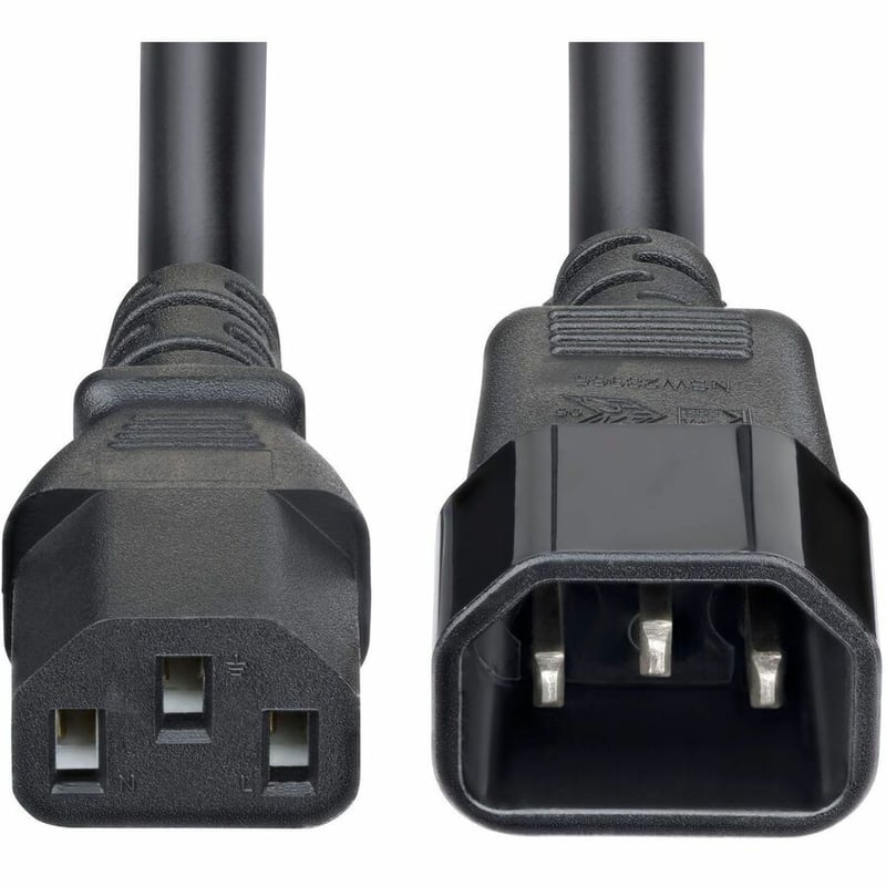 15FT POWER EXTENSION CORD C14 TO C13 15A 250V UL LISTED - Thumbnail 5