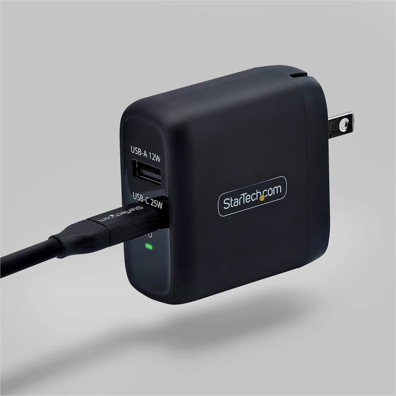 37W USB-C USB-A WALL CHARGER 25W USB-C PD/12W USB-A - Thumbnail 5