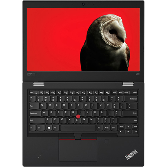 Lenovo ThinkPad L380 20M7000LUS 13.3" Touchscreen Notebook - Intel Core i5 8th Gen i5-8350U - 8 GB - 256 GB SSD - English (US) Keyboard - Graphite Black - Thumbnail 2