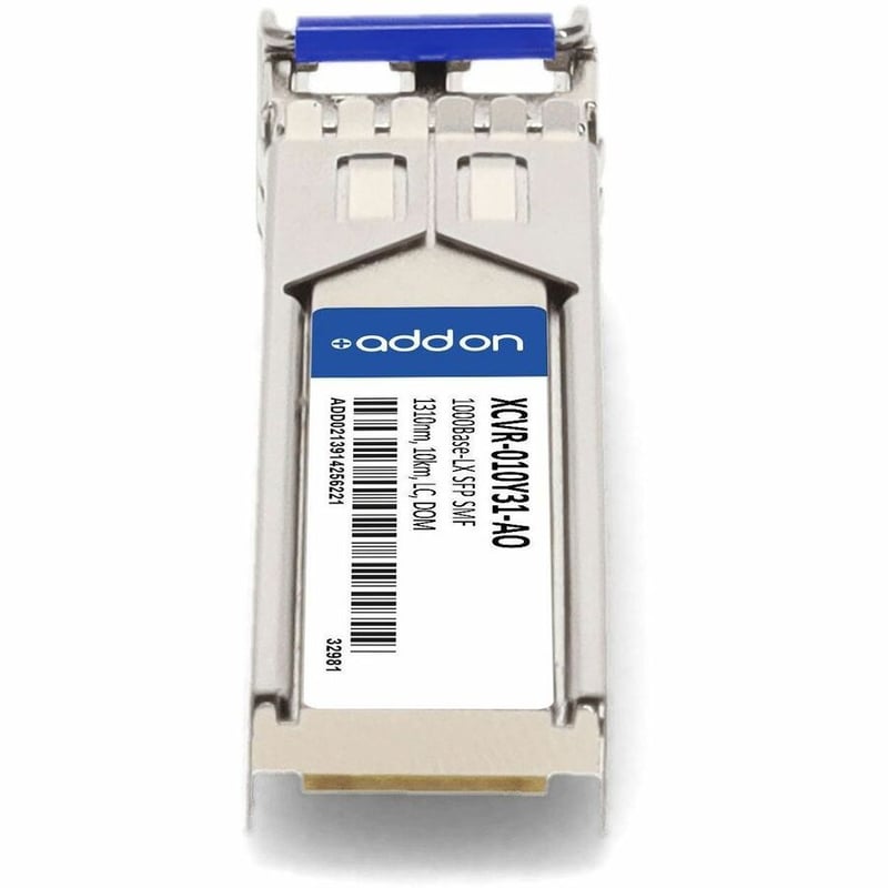 AddOn Ciena® XCVR-010Y31 Compatible TAA 1000Base-LX SFP Transceiver (SMF, 1310nm, 10km, LC, DOM) - Thumbnail 4