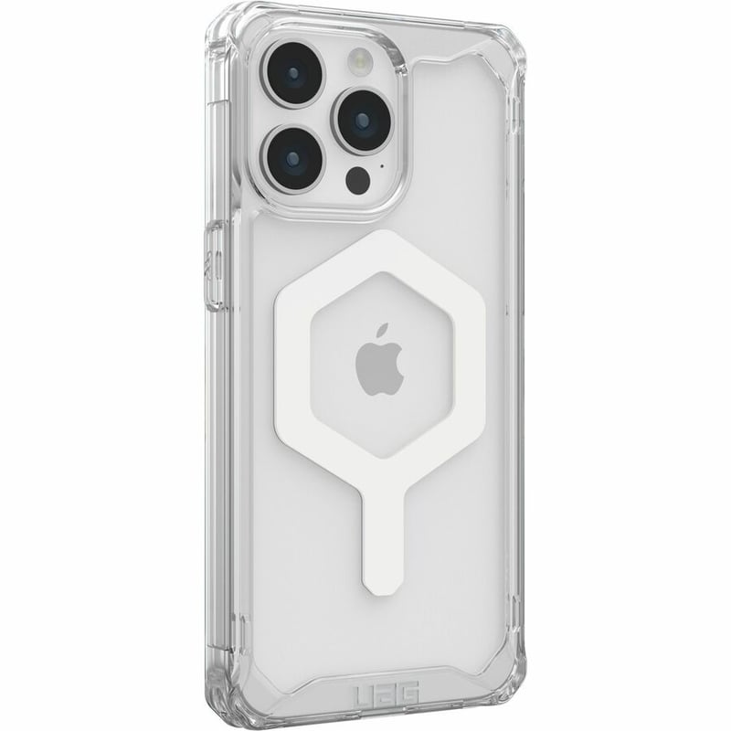 Urban Armor Gear Plyo iPhone 15 Pro Max Case - Ice/White - Thumbnail 4
