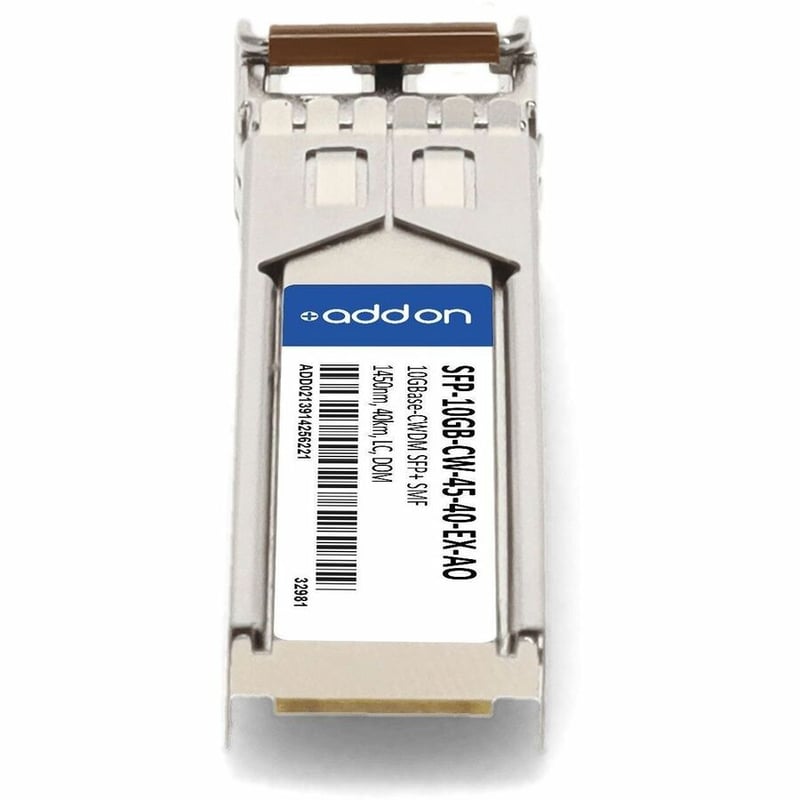 AddOn Extreme Networks&reg; Compatible TAA 10GBase-CWDM SFP+ Transceiver (SMF, 1450nm, 40km, LC, DOM) - Thumbnail 4