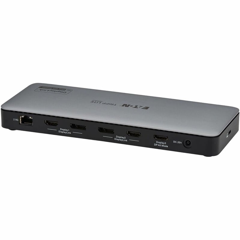 USB-C UNIV DOCK TRIPLE DISPLAY 4K HDMI DP GBE 100W PD CHARGING