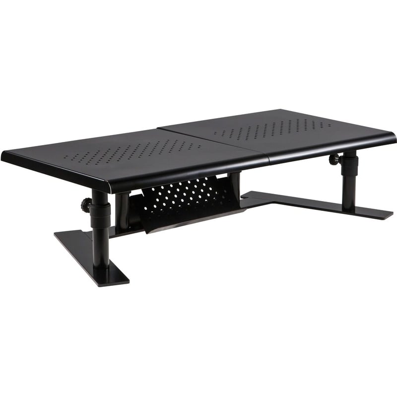 Allsop Metal Art ErgoTwin Height Adjustable Dual Monitor Stand - (31883) - Thumbnail 4