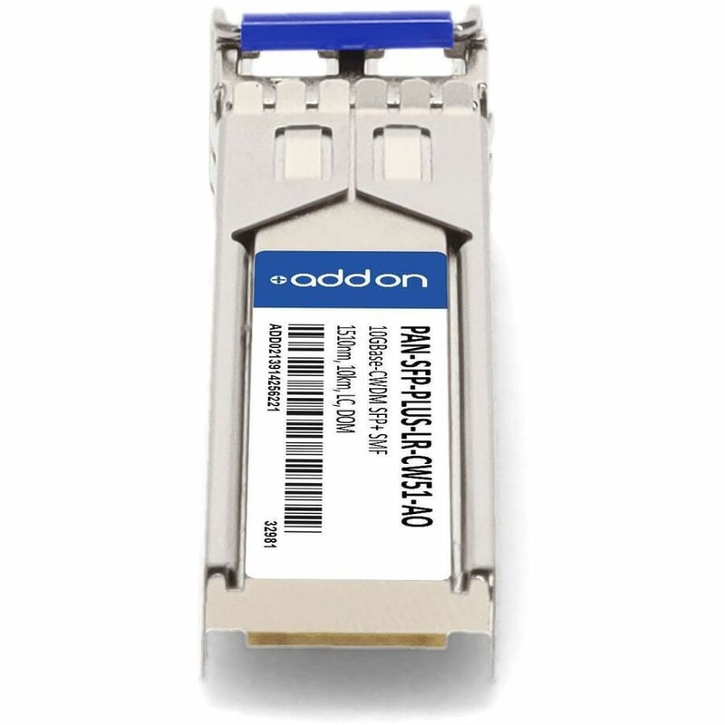 AddOn Palo Alto Networks&reg; PAN-SFP-PLUS-LR-CW51 Compatible TAA 10GBase-CWDM SFP+ Transceiver (SMF, 1510nm, 10km, LC, DOM) - Thumbnail 4