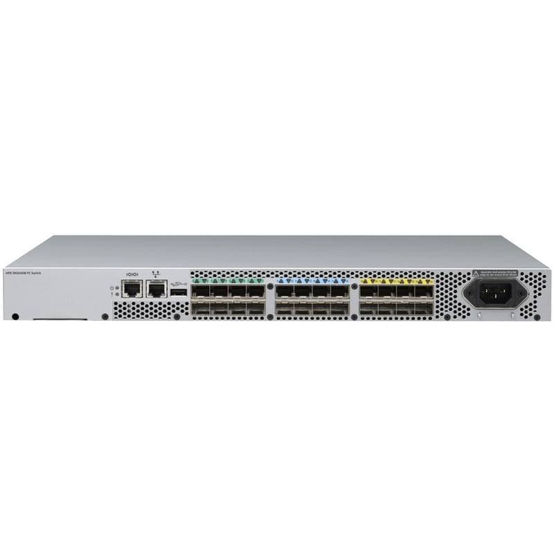 HPE SN3600B 32Gb 24/8 8-port 16Gb Short Wave SFP+ Fibre Channel Switch - Thumbnail 4