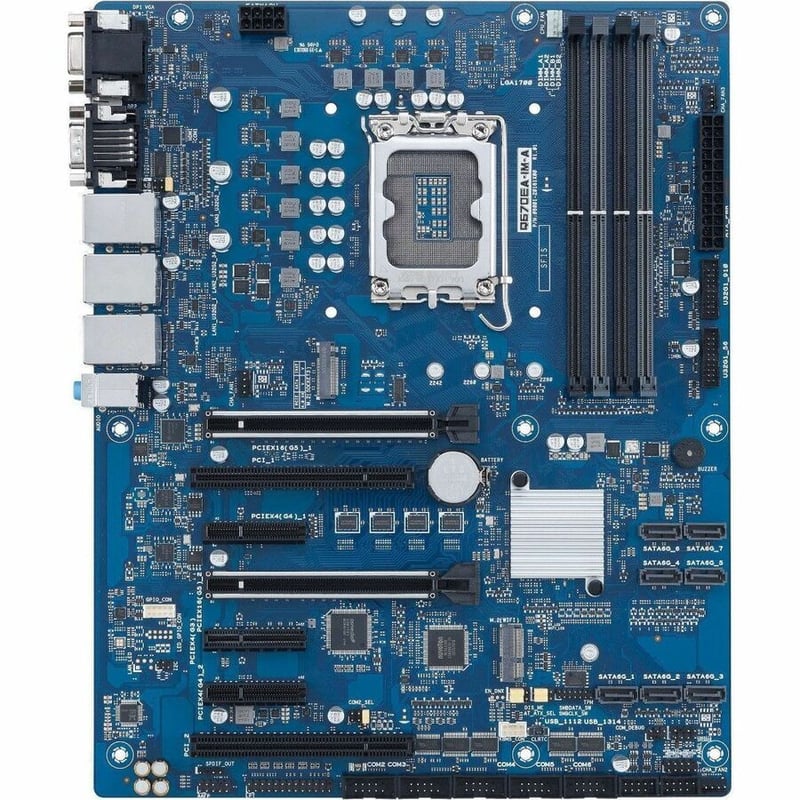 Q670E ATX MOTHERBOARD Q670EA/LGA1700 Q670E USB3.2 G2 COM - Thumbnail 2