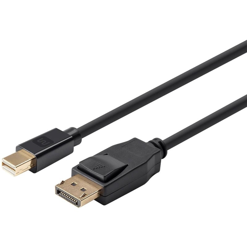 MINI DP 1.2 TO DP 4K CABLE_ 10FT - Thumbnail 1