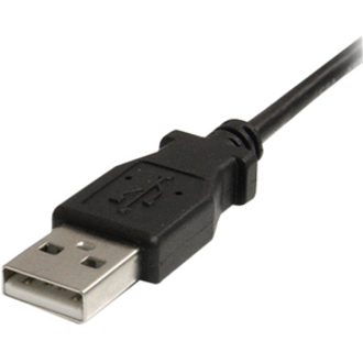 StarTech.com 6 ft Mini USB Cable - A to Right Angle Mini B - Thumbnail 4