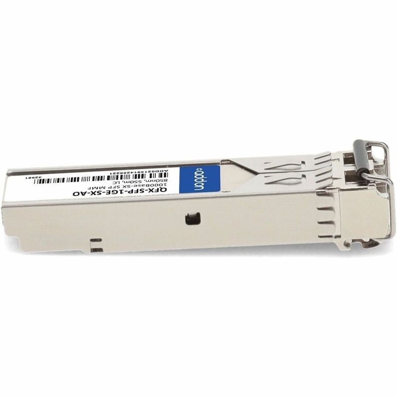 AddOn Juniper Networks QFX-SFP-1GE-SX Compatible TAA Compliant 1000Base-SX SFP Transceiver (MMF, 850nm, 550m, LC) - Thumbnail 2