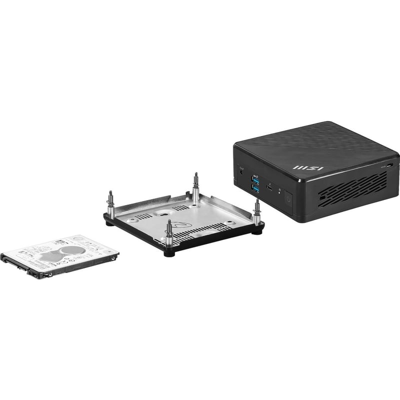 MSI Cubi 5 12M Cubi 5 12M-016BUS Barebone System - Mini PC - Intel Core i5 10th Gen i7-1255U - Thumbnail 5