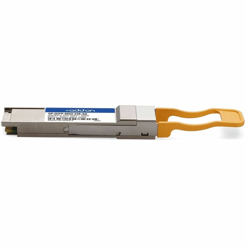 AddOn Dell Force10® GP-QSFP-40GE-ESR Compatible TAA Compliant 40GBase-SR4 QSFP+ Transceiver (MMF, 850nm, 400m, MPO, DOM) - Thumbnail 2