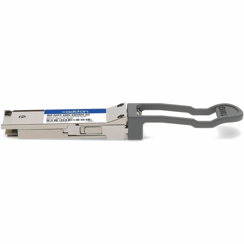 AddOn Juniper Networks JNP-QSFP-100G-SWDM4 Compatible TAA Compliant 100GBase-SWDM4 QSFP28 Transceiver (MMF, 850nm, 100m, LC, DOM) - Thumbnail 2