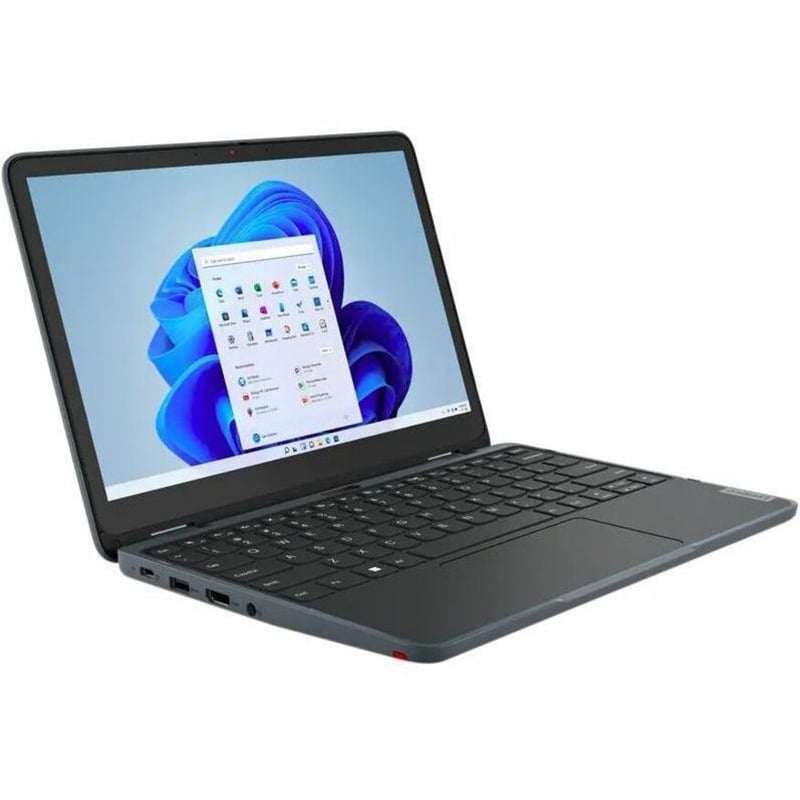 Lenovo 82VQ0007US 12.2" Convertible 2 in 1 Notebook - WUXGA - 1920 x 1200 - Intel N200 Quad-core (4 Core) - 8 GB Total RAM - 8 GB On-board Memory - 128 GB SSD - Slate Gray