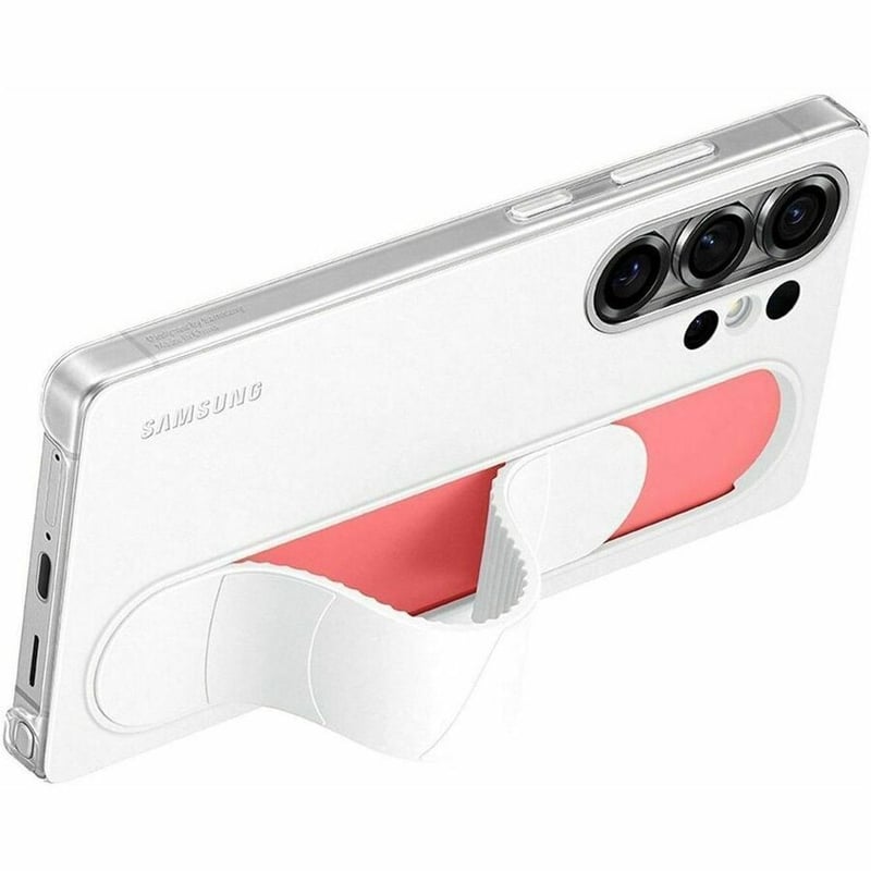 Samsung Galaxy S25 Ultra Standing Grip Case, White - Thumbnail 5