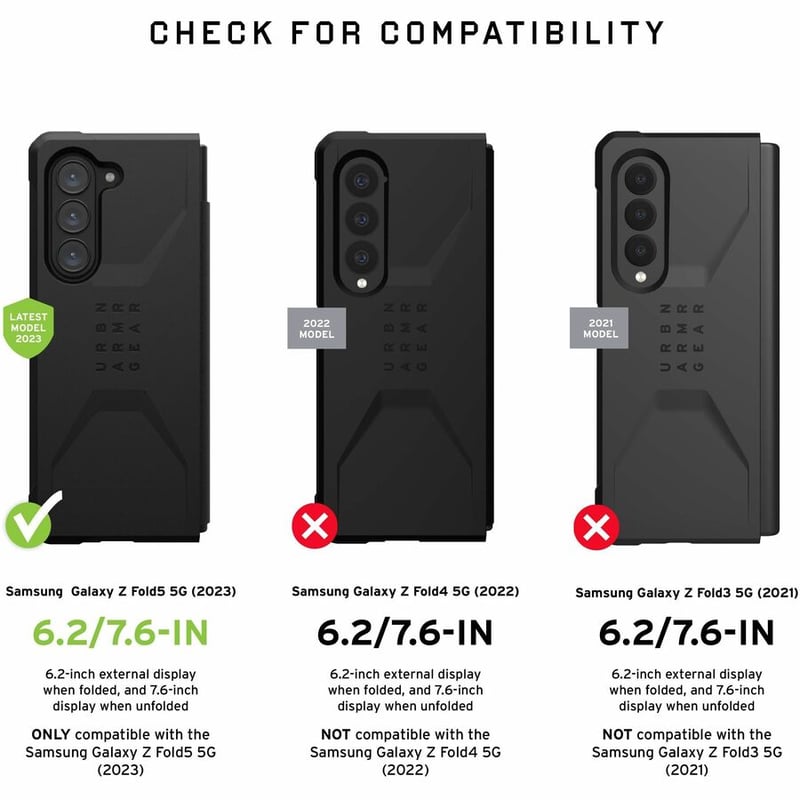 GALAXY Z FOLD5 GLASS SHIELD PLUS CLEAR - Thumbnail 2