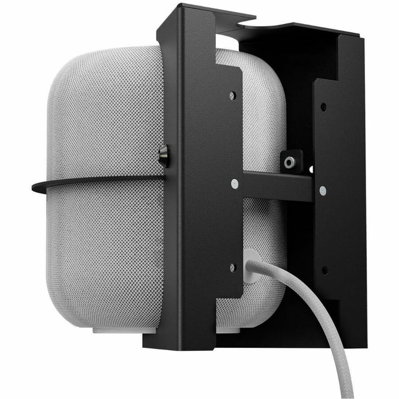 HOMEBASE SECURE WALL MOUNT FOR HOMEPOD (BLACK) - Thumbnail 2