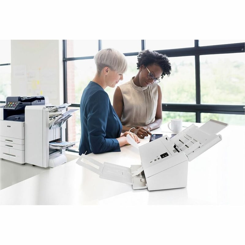 XEROX D50 DOCUMENT SCANNER 70PPM 140IPM COLOR DUPLEX - Thumbnail 2