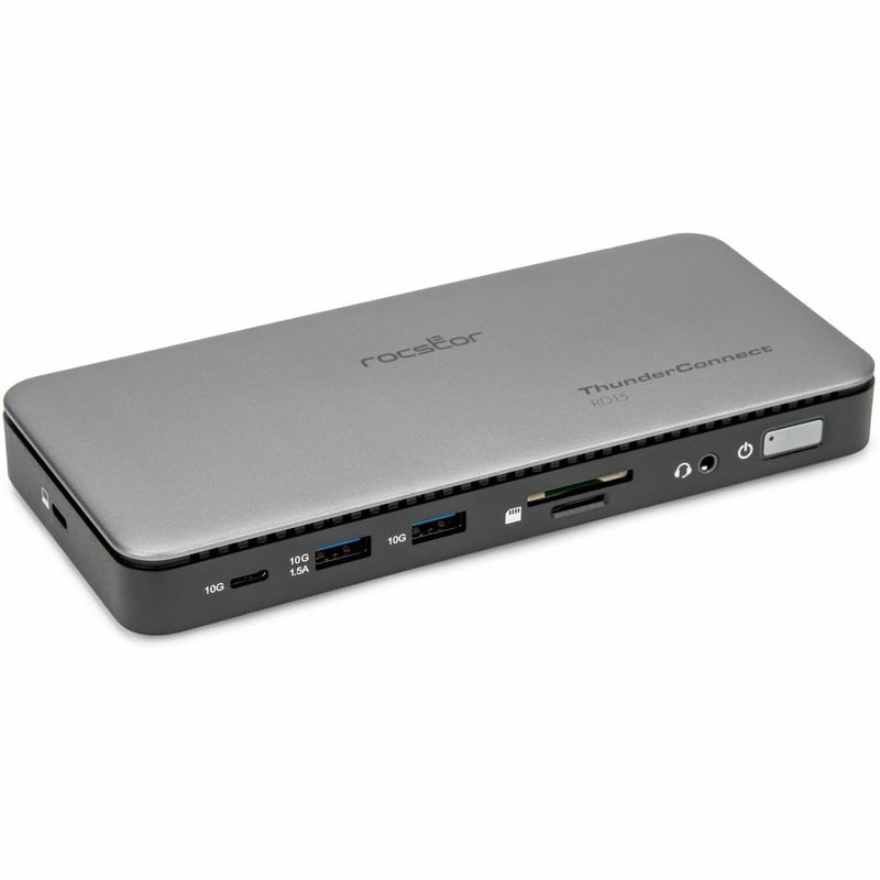 DOCKING STATION RD15 USB-C TRIPPLE DISPLAY DP 1.4 - Thumbnail 1