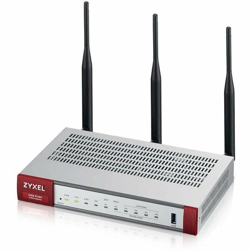 ZYXEL USGFLEX100WBUN - UTM Cyber Security and VPN Firewall | 1 YR GOLD Bundled Licenses + 1Y Nebula Cloud Pro | Wifi 5 802.11ac - Thumbnail 1
